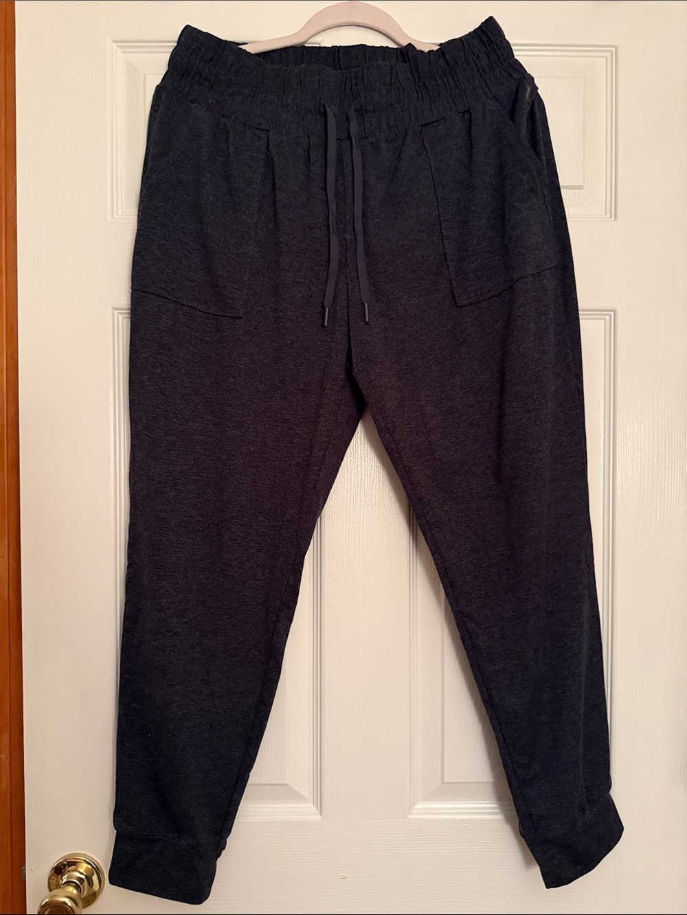 Women’s Charcoal Drawstring Lounge Pants - Elastic Waist